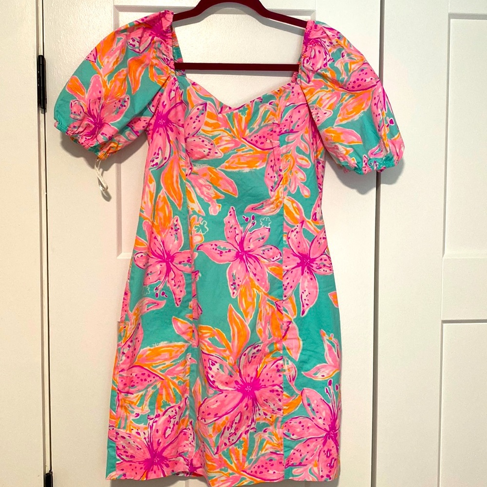 Lilly Pulitzer Puff Sleeve Dress